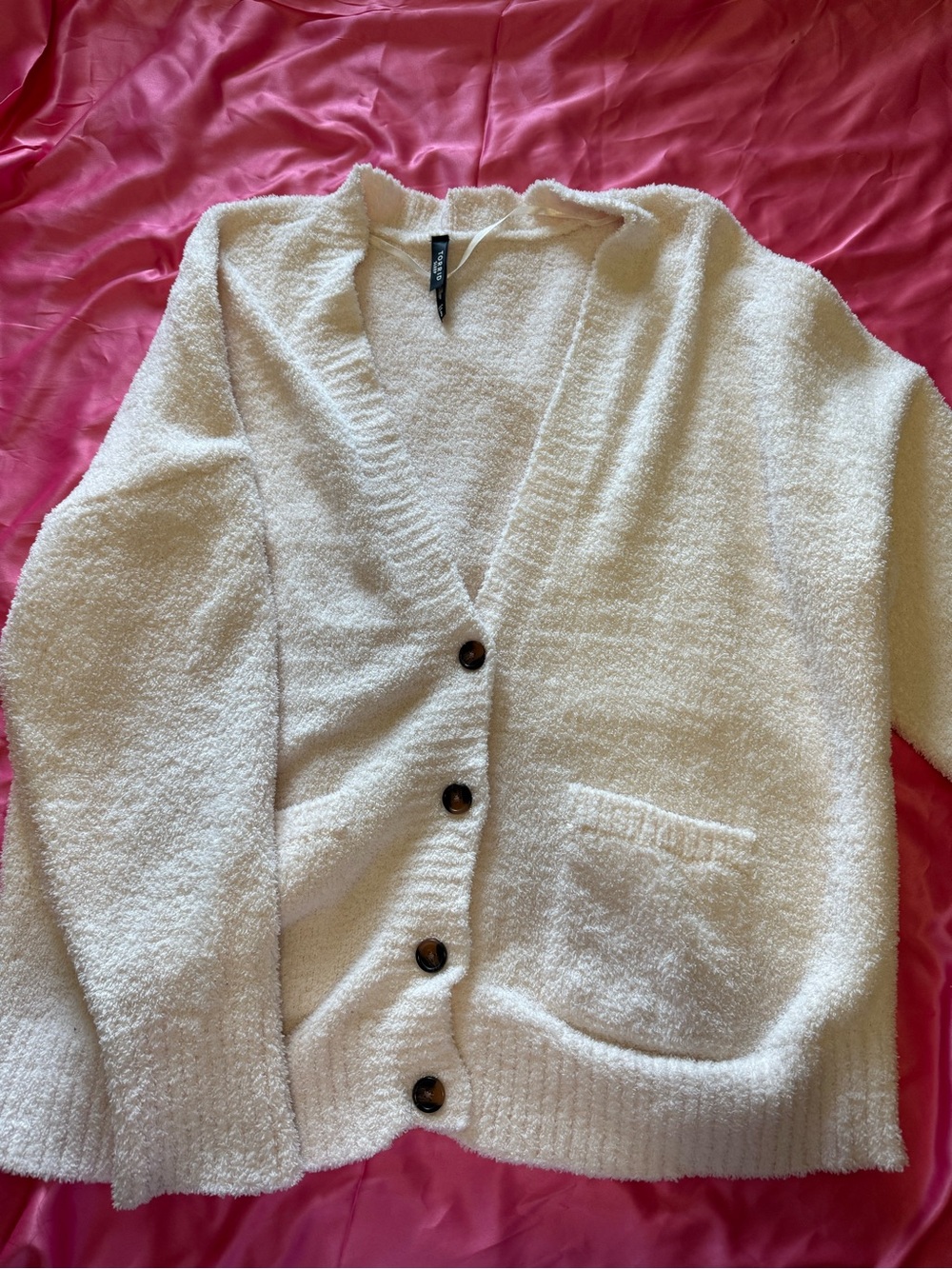 TORRID Cozy Cream Button-Front Women's Sweater Cardigan